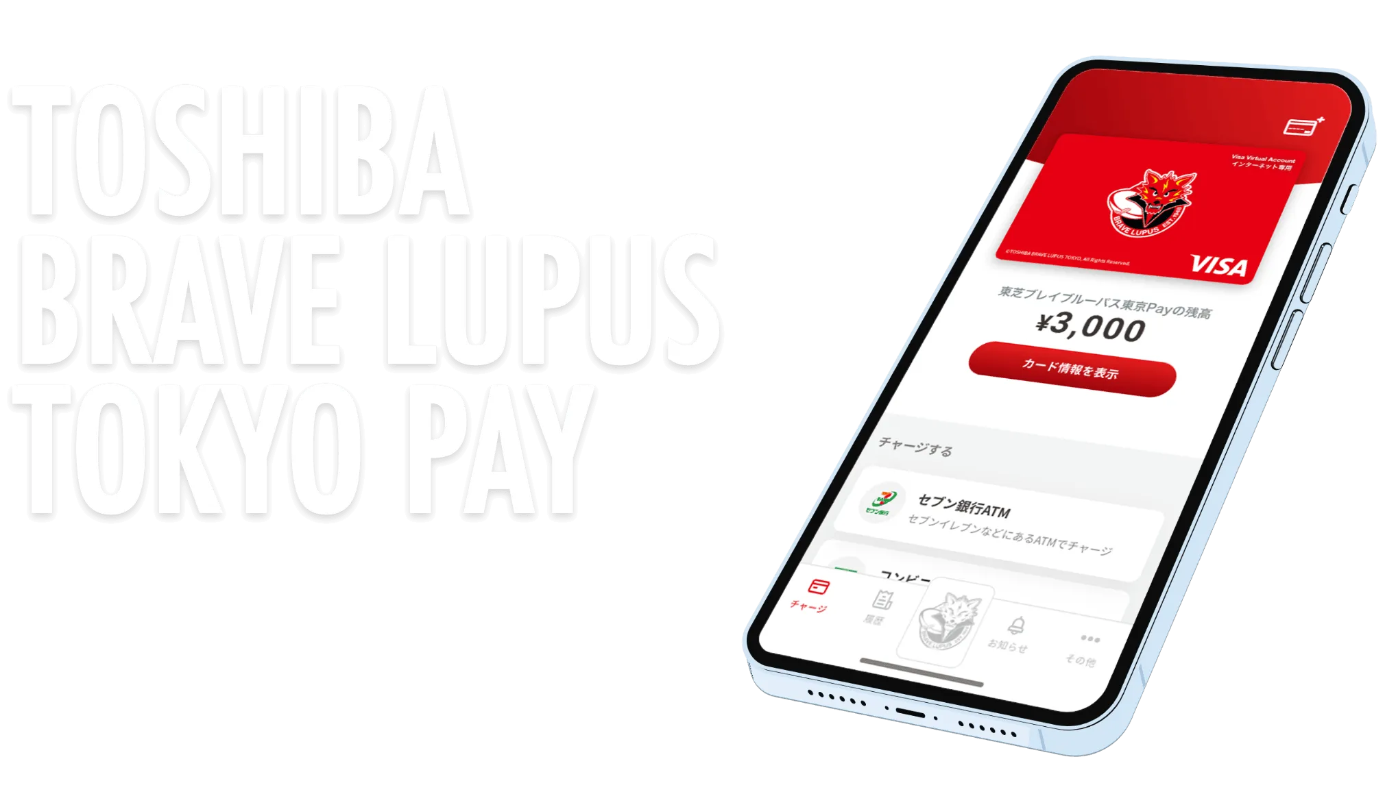 東芝ブレイブルーパス東京Pay